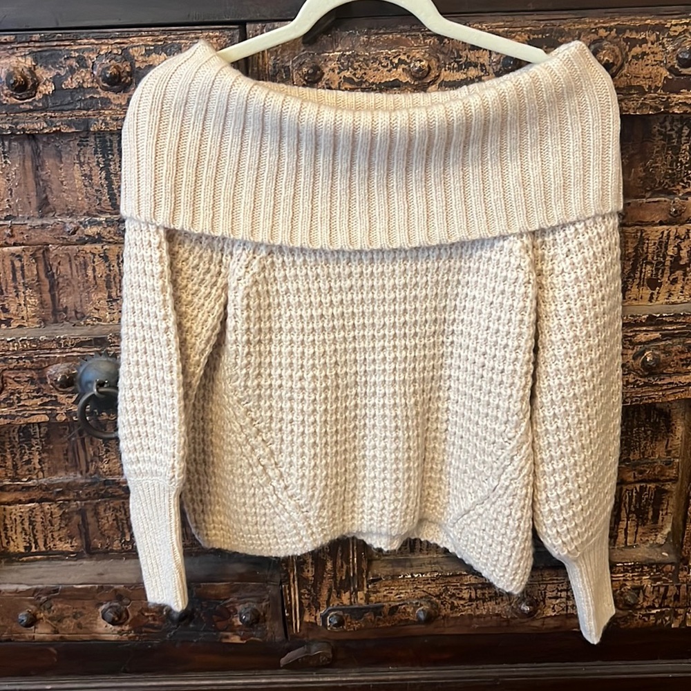 Express Off The Shoulder Sweater
